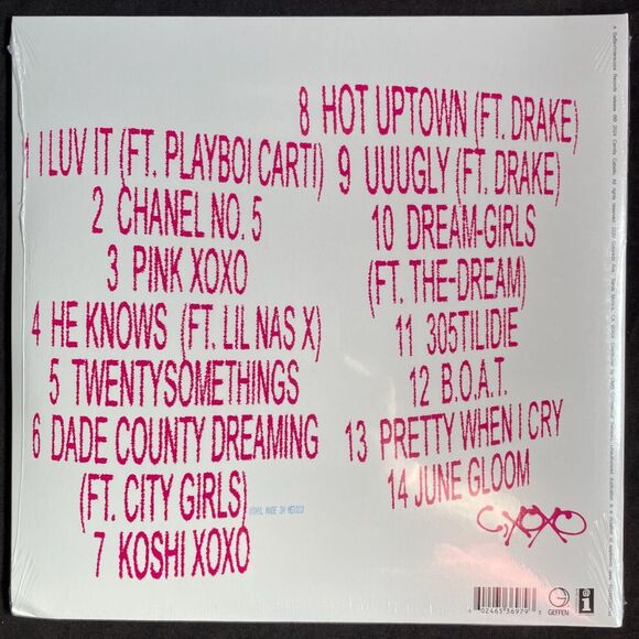 Camila Cabello CXOXO Signed Pink Vinyl Record LP Geffen Records NEW SEALED - Picture 2 of 2